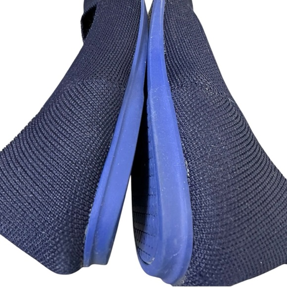 Rothy’s Blue Round Toe Flat Slip On Flats Size 6.5 - Picture 5 of 8